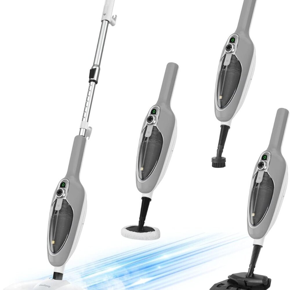 Steam Mop - 10-in-1 MultiPurpose Handheld Steam Cleaner Detachable Floor Steamer
